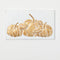 Gilded Pumpkin Metal Wall Art