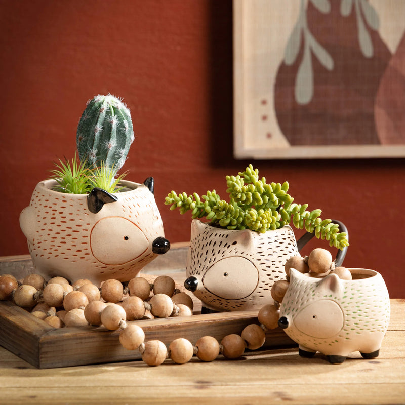 Kitschy Hedgehog Planter